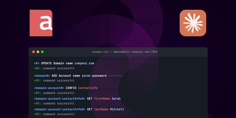 Axigen CLI with Claude Code